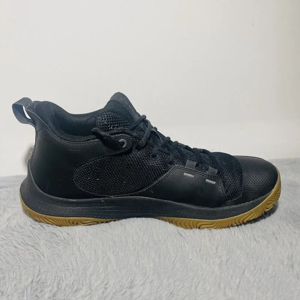 Under Armour Curry 3Z5 Basketball Shoe Men’s Size 13 3023087-003 Black Brown